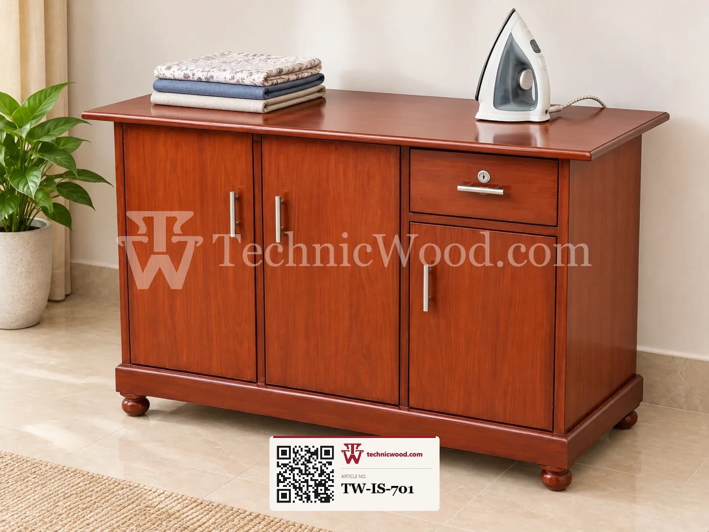 Wooden iron stands (استری اسٹینڈ)
